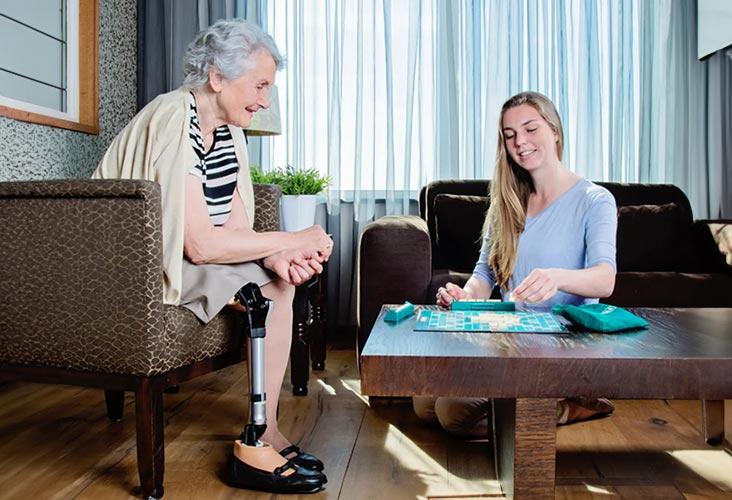A woman playing with her daughter in New Jersey & New York
