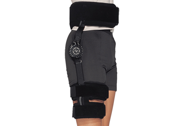 Person wearing Bledsoe Philippon Hip Brace and support belt in New York and New Jersey